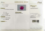 4.52/CT Natural Ruby Stone with Govt. Lab Certificate-16275S206799