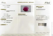 6.35/CT Natural Ruby Stone with Govt. Lab Certificate-16275S206802