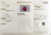 5.62/CT Natural Ruby Stone with Govt. Lab Certificate-16275S206804