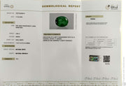 4.86/CT Natural Panna Stone with Govt. Lab Certificate-16275S206814