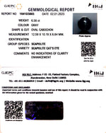 Load image into Gallery viewer, 6.58/CT Natural Scapolite Cat&#39;s Eye with Govt. Lab Certified-(1221)
