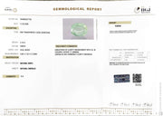 3.19/CT Natural Panna Stone with Govt. Lab Certificate-16489S207709
