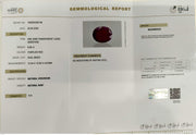6.68/CT Natural Ruby Stone with Govt. Lab Certificate-16658S208748