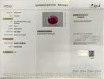 Load image into Gallery viewer, 3.76/CT Natural Ruby Stone with Govt. Lab Certificate-16658S208750