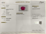 Load image into Gallery viewer, 3.85/CT Natural Ruby Stone with Govt. Lab Certificate-16658S208751