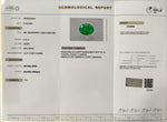 Load image into Gallery viewer, 3.18/CT Natural Panna Stone with Govt. Lab Certificate-16839S209415