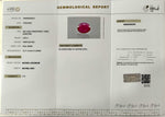 Load image into Gallery viewer, 4.59/CT Natural Ruby Stone with Govt. Lab Certificate-16839S209423