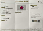 Load image into Gallery viewer, 4.77/CT Natural Ruby Stone with Govt. Lab Certificate-16839S209426