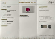4.77/CT Natural Ruby Stone with Govt. Lab Certificate-16839S209426
