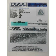 Rock Crystal Quartz Triangular