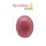 Load image into Gallery viewer, 6.38/CT Natural Ruby Stone with Govt. Lab Certificate-16275S206792