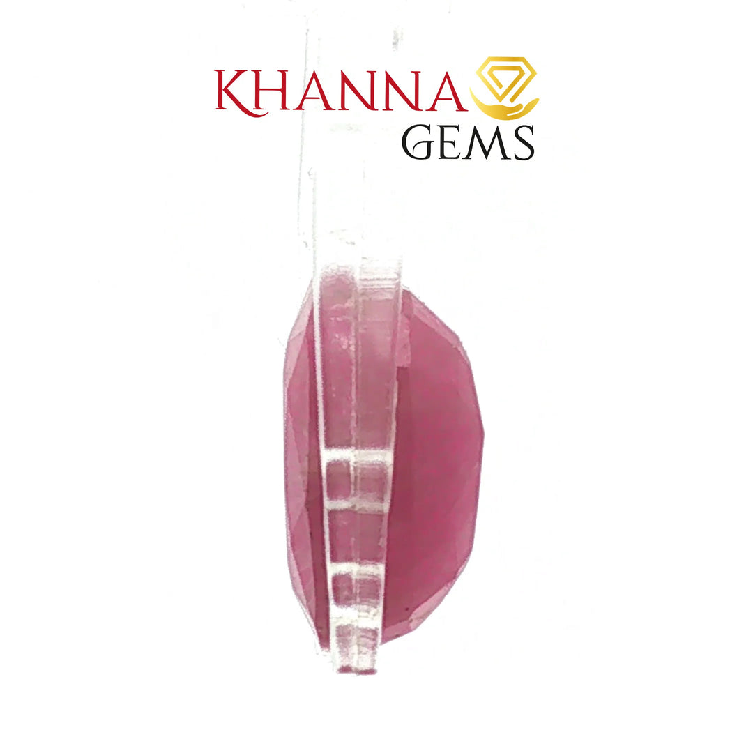 7.65/CT Natural Ruby Stone with Govt. Lab Certificate-5008D18249