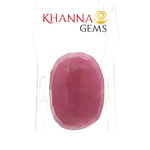 Load image into Gallery viewer, 7.65/CT Natural Ruby Stone with Govt. Lab Certificate-5008D18249