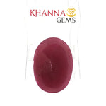 Load image into Gallery viewer, 6.45/CT Natural Ruby Stone with Govt. Lab Certificate-128405