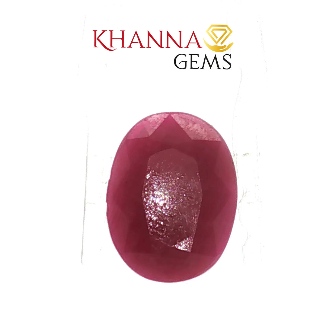6.97/CT Natural Ruby Stone with Govt. Lab Certificate-108825