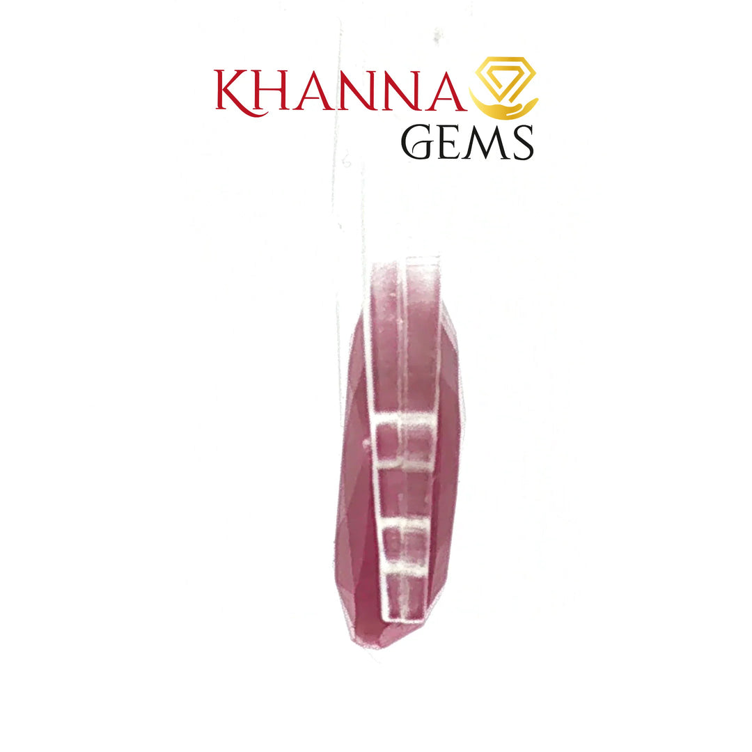 6.97/CT Natural Ruby Stone with Govt. Lab Certificate-108825