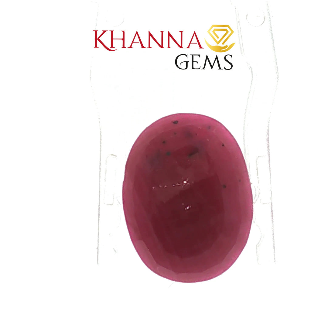6.97/CT Natural Ruby Stone with Govt. Lab Certificate-108825
