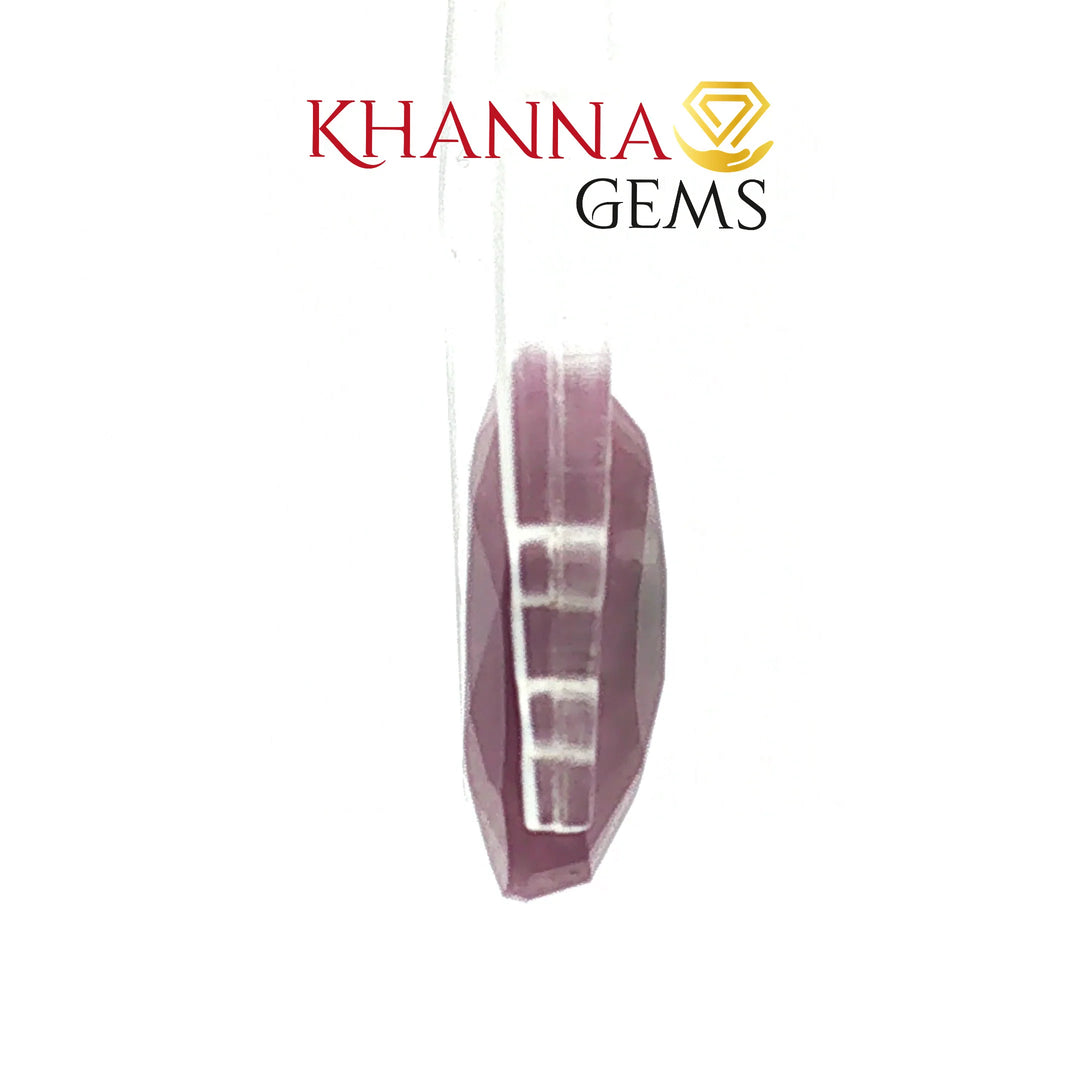 6.72/CT Natural Ruby Stone with Govt. Lab Certificate-137031