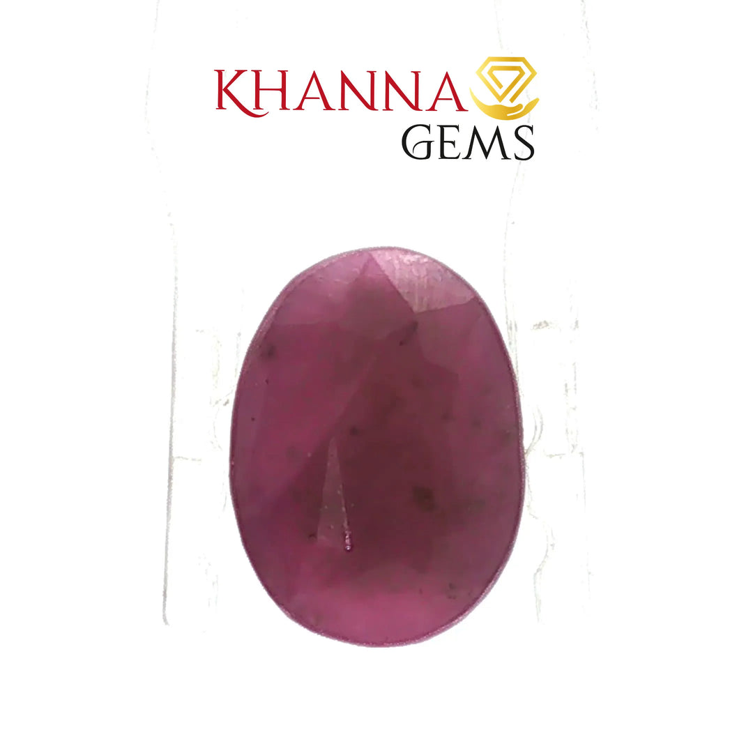 6.58/CT Natural Ruby Stone with Govt. Lab Certificate-2396D7228