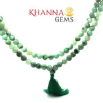 Load image into Gallery viewer, NATURAL EMERALD MALA (LIGHT)