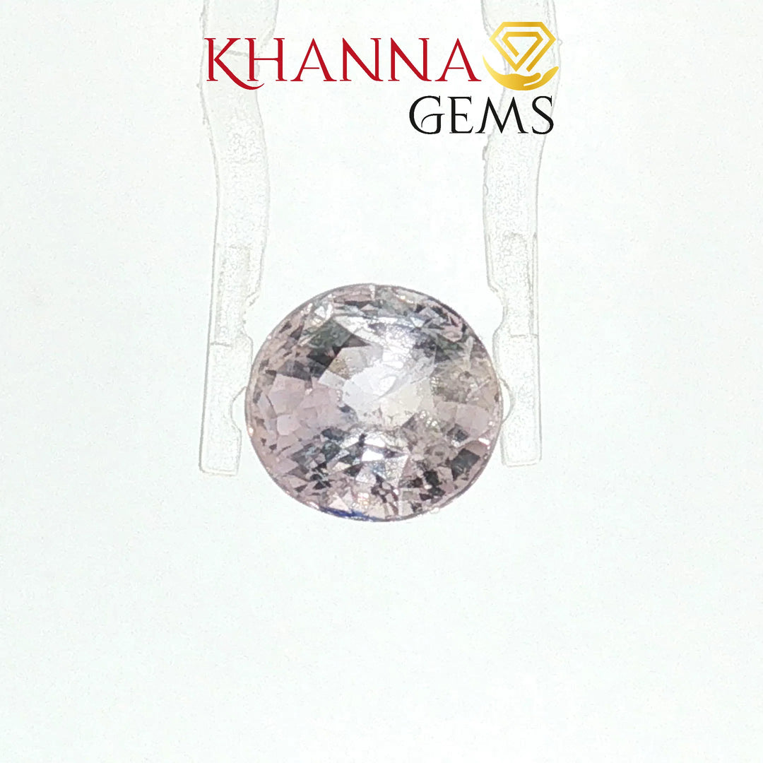 6.41/CT Natural Pink Sapphire with Govt Lab Certificate-91009