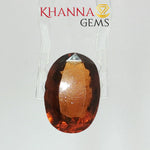 Load image into Gallery viewer, 7.62/CT Natural Hessonite Stone with Govt. Lab Certificate-125159