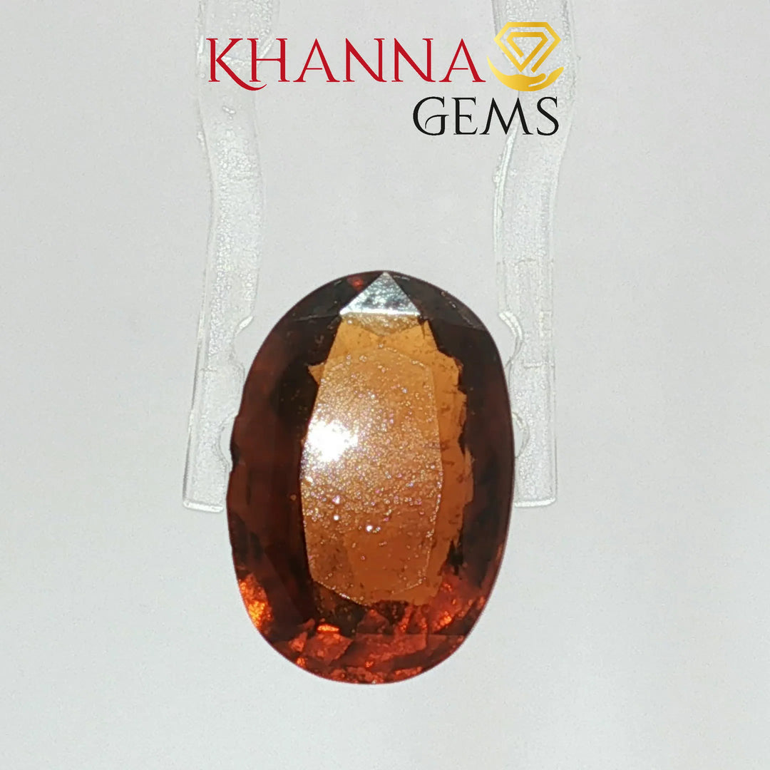 7.62/CT Natural Hessonite Stone with Govt. Lab Certificate-125159