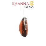 Load image into Gallery viewer, 8.49/CT Natural Hessonite Stone with Govt. Lab Certificate-2186D6057-1221-8.49