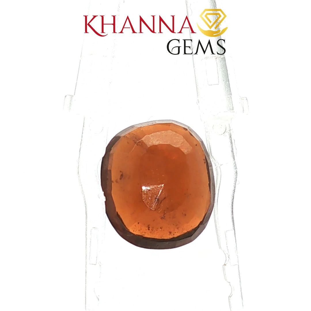 12.13/CT Natural Hessonite Stone with Govt. Lab Certificate-140370
