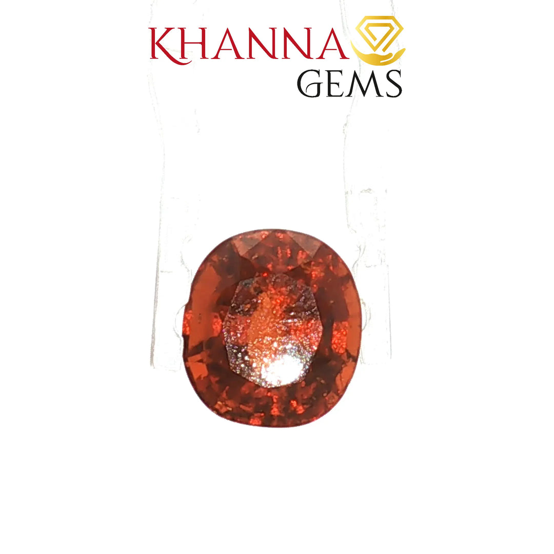 5.23/CT Natural Hessonite Stone with Govt. Lab Certificate-3110D10350