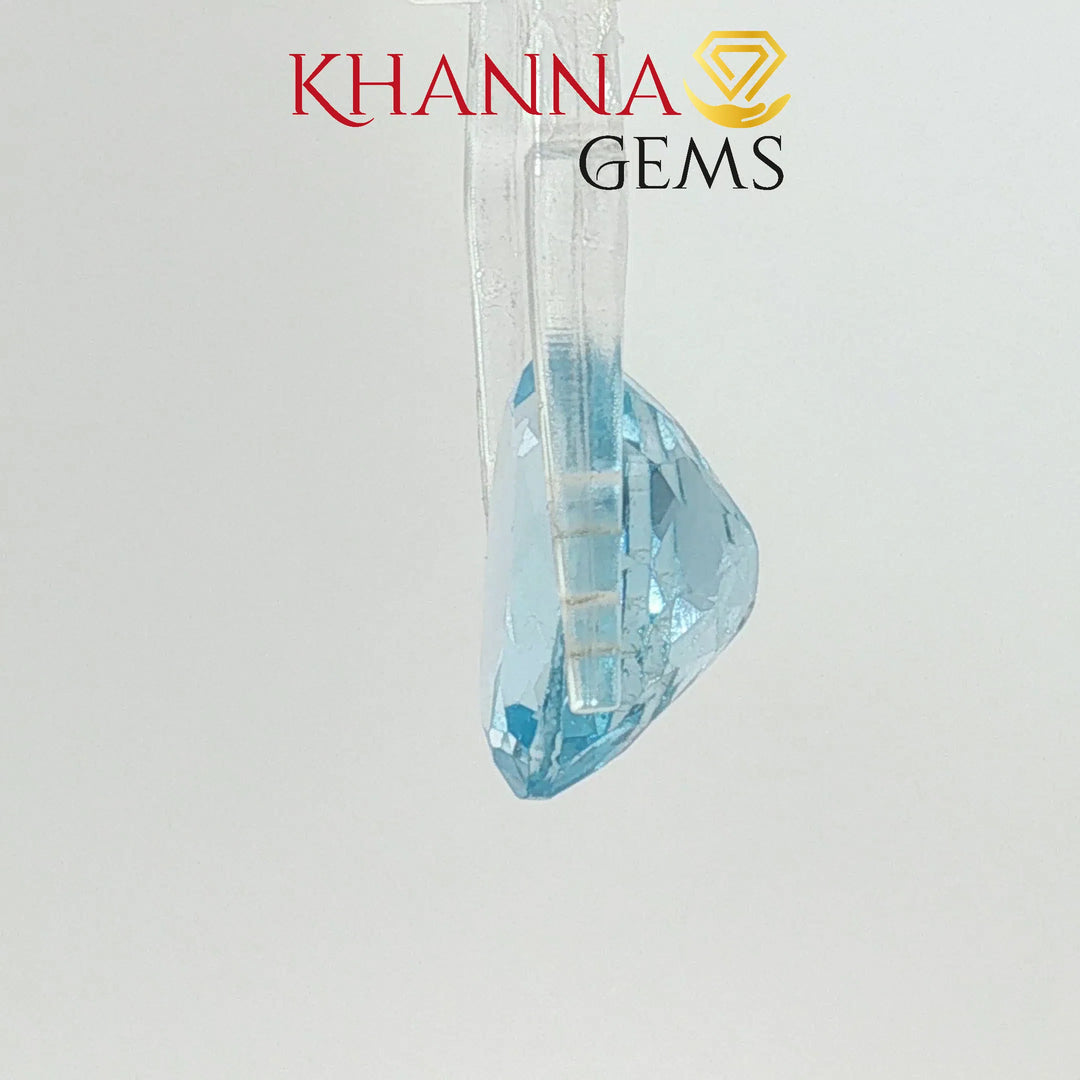 10.45/CT Natural Blue Topaz Stone with Govt Lab Certificate-DGSL/I1422/CSI/14368