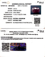 Load image into Gallery viewer, 5.84/CT Natural Neo Burma Ruby with Govt. Lab Certificate (4551)
