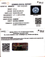 Load image into Gallery viewer, 0.73/Cents Natural Diamond With Govt. Lab Certificate (160000)
