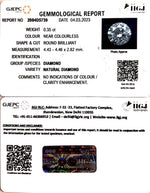Load image into Gallery viewer, 0.35/Cents Natural Diamond With Govt. Lab Certificate (85000)
