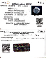 Load image into Gallery viewer, 0.54/Cents Natural Diamond With Govt. Lab Certificate (120000)
