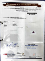Load image into Gallery viewer, 3.84/CT Natural Old Burma Ruby with IIGJ Govt. Lab Certificate-217025