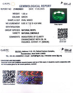 Load image into Gallery viewer, 1.88/CT Natural Panna Stone with Govt. Lab Certificate  (23310)
