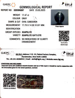 Load image into Gallery viewer, 17.47/CT Natural Scapolite Cat&#39;s Eye with Govt. Lab Certified-(1221)
