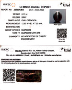 Load image into Gallery viewer, 6.73/CT Natural Scapolite Cat&#39;s Eye with Govt. Lab Certified-(1221)
