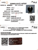 Load image into Gallery viewer, 8.32/CT Natural Scapolite Cat&#39;s Eye with Govt. Lab Certified-(1221)
