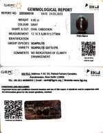 Load image into Gallery viewer, 4.90/CT Natural Scapolite Cat&#39;s Eye with Govt. Lab Certified-(1221)
