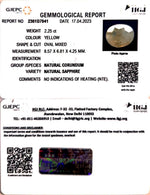 Load image into Gallery viewer, 2.25/CT Natural Ceylonese Pukhraj with Govt Lab Certificate-4551