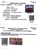 Load image into Gallery viewer, 6.58/CT Natural Ruby Stone with Govt. Lab Certificate-2396D7228