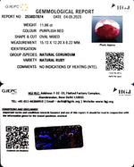 Load image into Gallery viewer, 11.86/CT Natural Neo Burma Ruby with Govt. Lab Certificate (4551)
