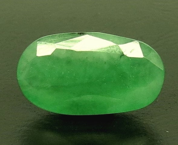 3.11/CT Natural Panna Stone with Govt. Lab Certificate  (2331)