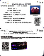 Load image into Gallery viewer, 6.38/CT Natural Neo Burma Ruby with Govt. Lab Certificate (4551)

