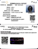 Load image into Gallery viewer, 5.80/CT Natural Scapolite Cat&#39;s Eye with Govt. Lab Certified-(1221)

