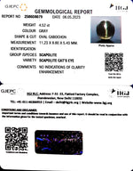 Load image into Gallery viewer, 4.52/CT Natural Scapolite Cat&#39;s Eye with Govt. Lab Certified-(1221)
