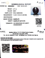 Load image into Gallery viewer, 5.77/CT Natural Scapolite Cat&#39;s Eye with Govt. Lab Certified-(1221)
