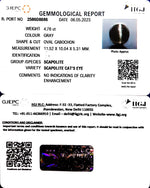 Load image into Gallery viewer, 4.76/CT Natural Scapolite Cat&#39;s Eye with Govt. Lab Certified-(1221)
